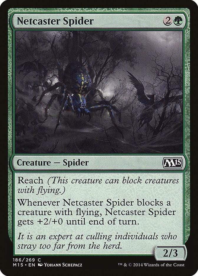 Magic: The Gathering MTG Single Netcaster Spider [Magic 2015]