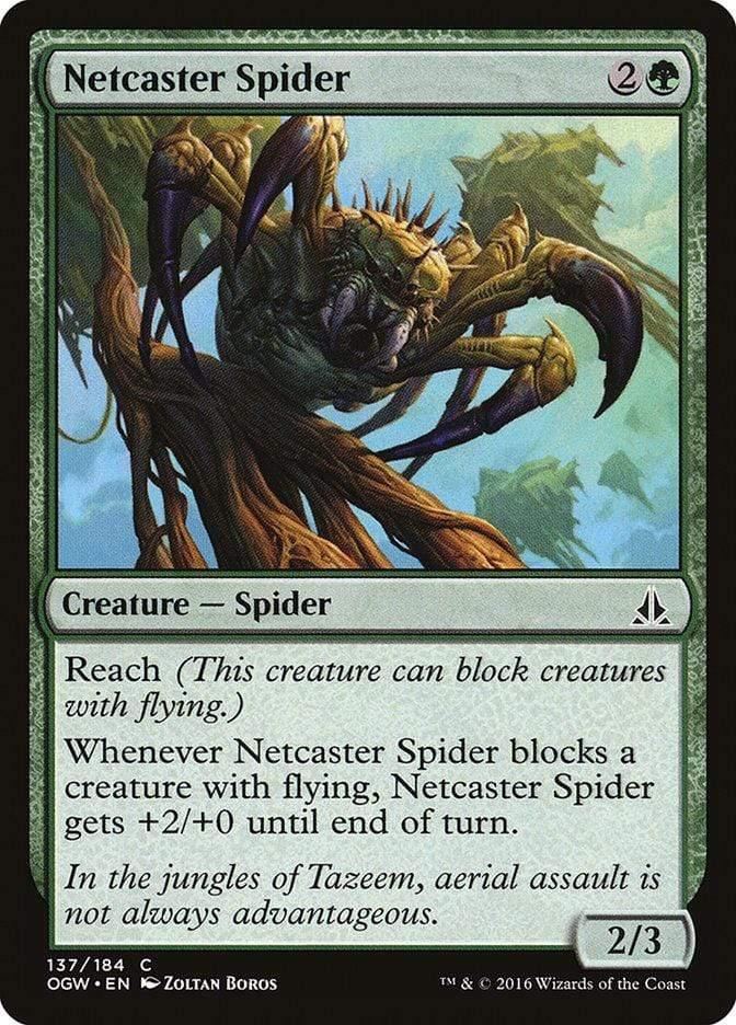 Magic: The Gathering MTG Single Netcaster Spider [Oath of the Gatewatch]