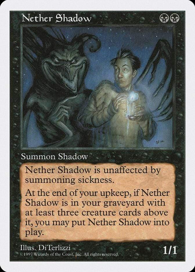 Magic: The Gathering MTG Single Nether Shadow [Fifth Edition]