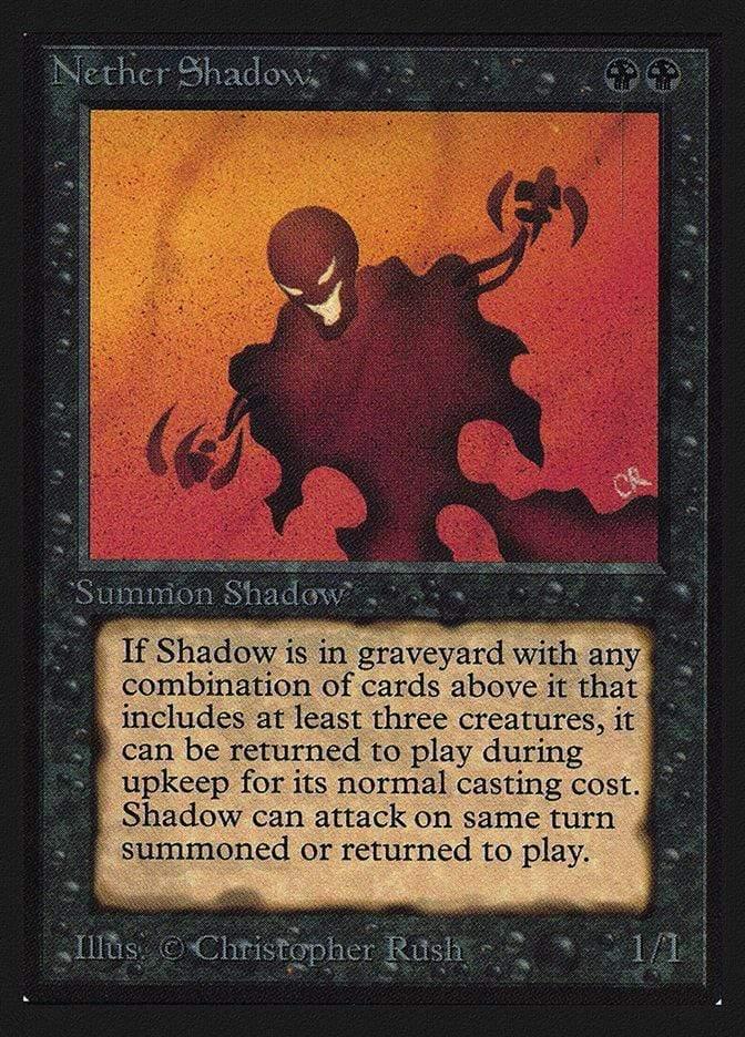Magic: The Gathering MTG Single Nether Shadow [International Collectors’ Edition]