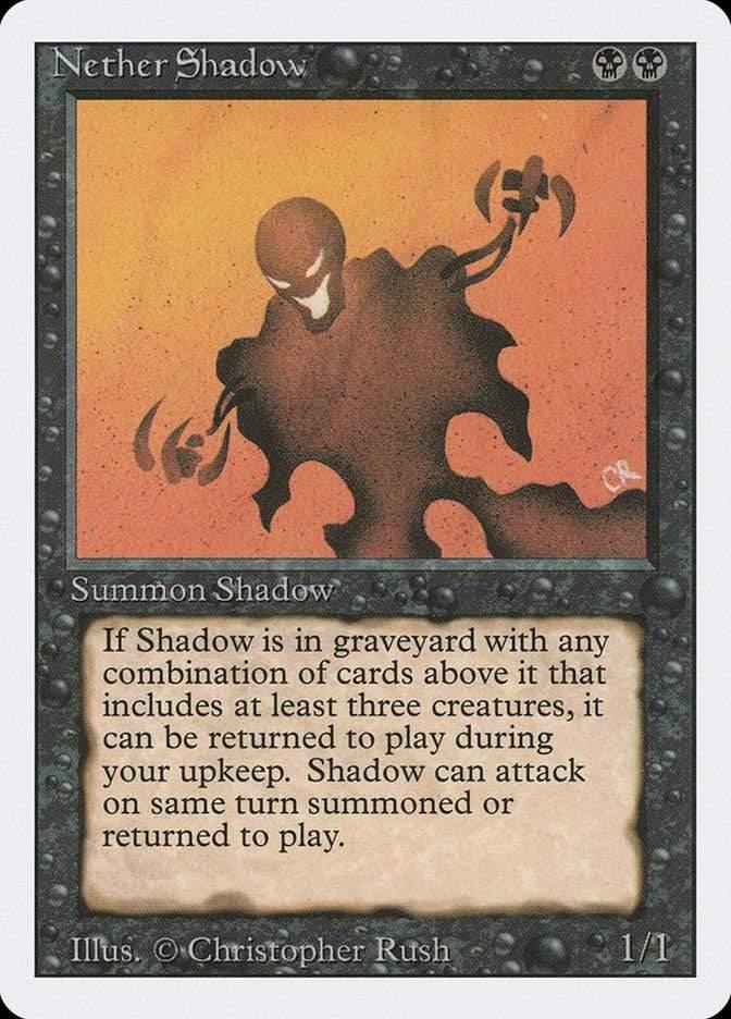 Magic: The Gathering MTG Single Nether Shadow [Revised Edition]