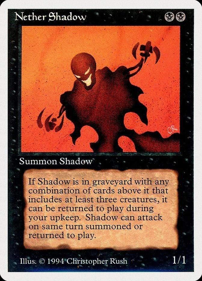 Magic: The Gathering MTG Single Nether Shadow [Summer Magic / Edgar]