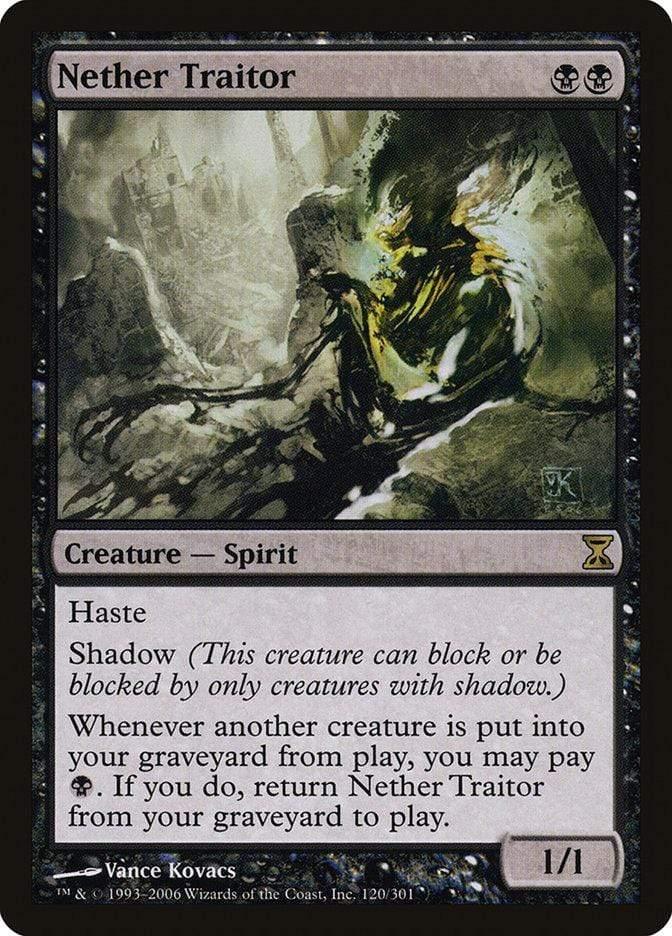Magic: The Gathering MTG Single Nether Traitor [Time Spiral]