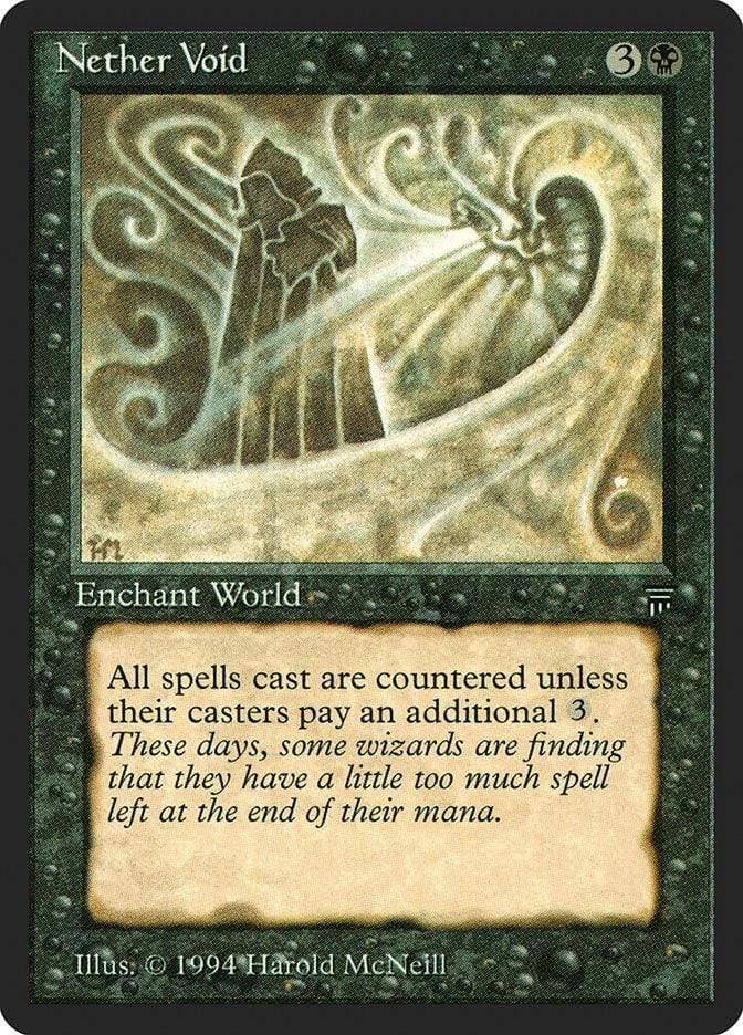 Magic: The Gathering MTG Single Nether Void [Legends]