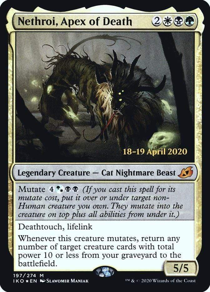 Magic: The Gathering MTG Single Nethroi, Apex of Death  [Ikoria: Lair of Behemoths Prerelease Promos]