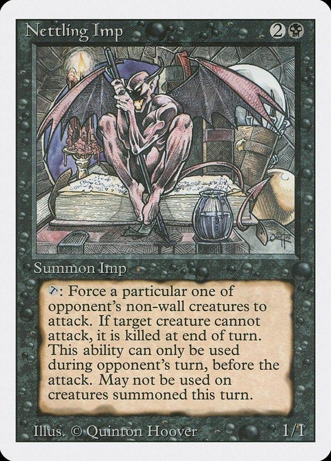 Magic: The Gathering MTG Single Nettling Imp [Revised Edition]