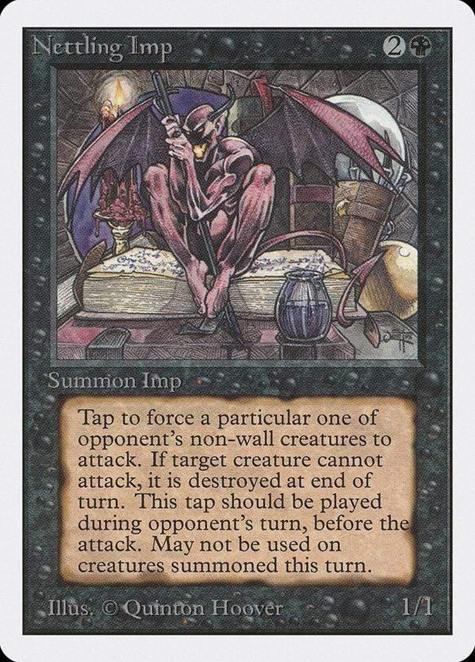 Magic: The Gathering MTG Single Nettling Imp [Unlimited Edition]