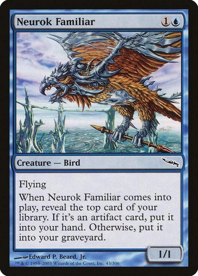 Magic: The Gathering MTG Single Neurok Familiar [Mirrodin]