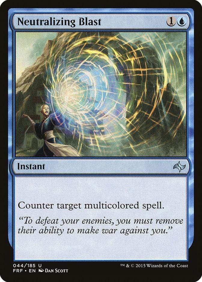 Magic: The Gathering MTG Single Neutralizing Blast [Fate Reforged]