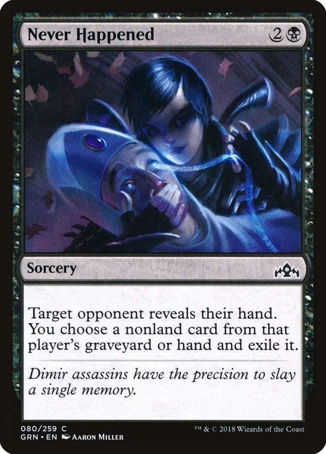 Magic: The Gathering MTG Single Never Happened [Guilds of Ravnica]