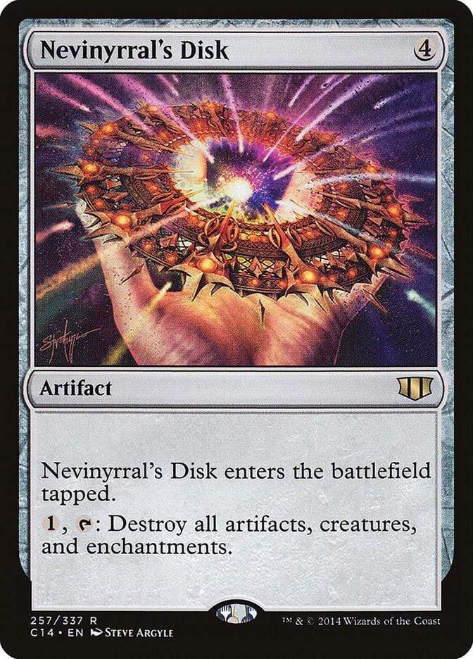 Magic: The Gathering MTG Single Nevinyrral's Disk [Commander 2014]