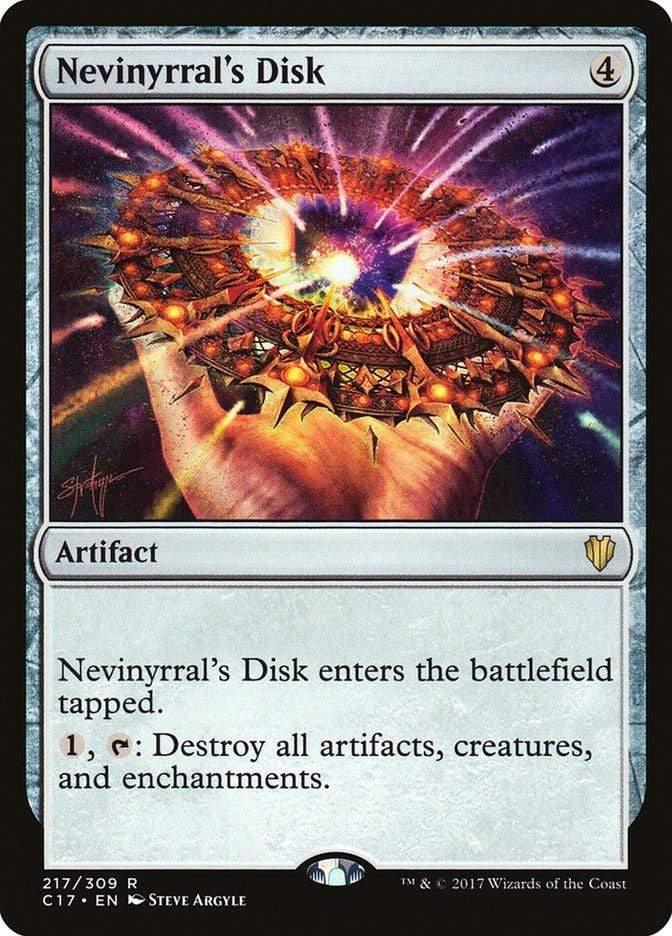 Magic: The Gathering MTG Single Nevinyrral's Disk [Commander 2017]