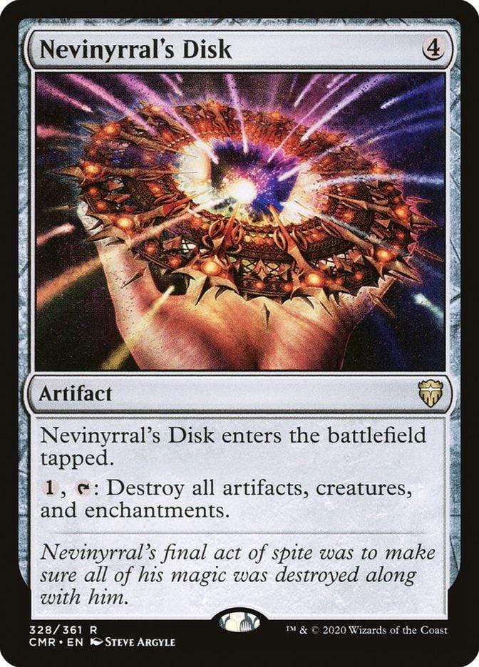 Magic: The Gathering MTG Single Nevinyrral's Disk [Commander Legends]