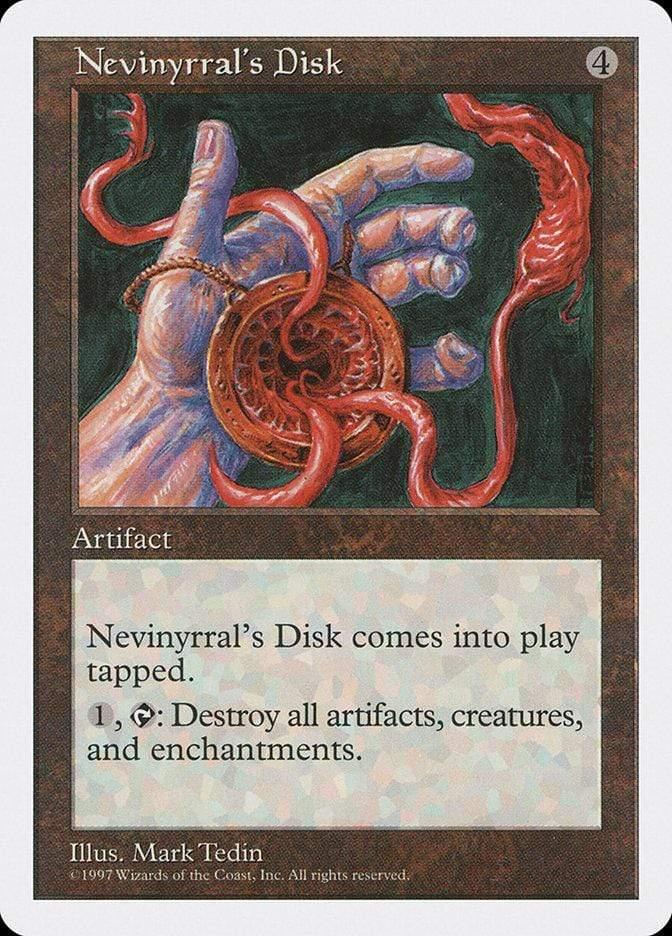 Magic: The Gathering MTG Single Nevinyrral's Disk [Fifth Edition]