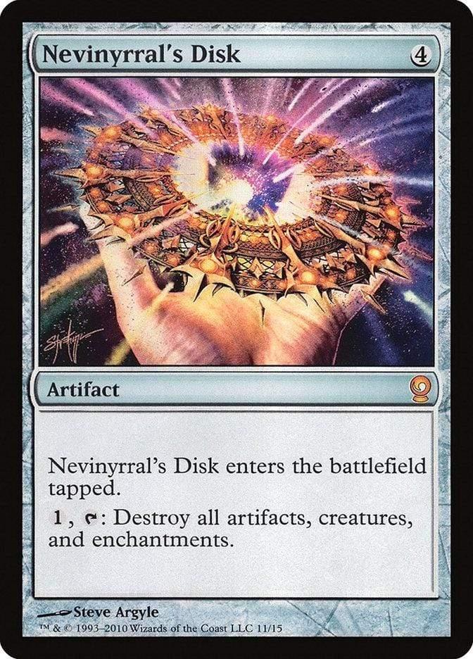 Magic: The Gathering MTG Single Nevinyrral's Disk [From the Vault: Relics]