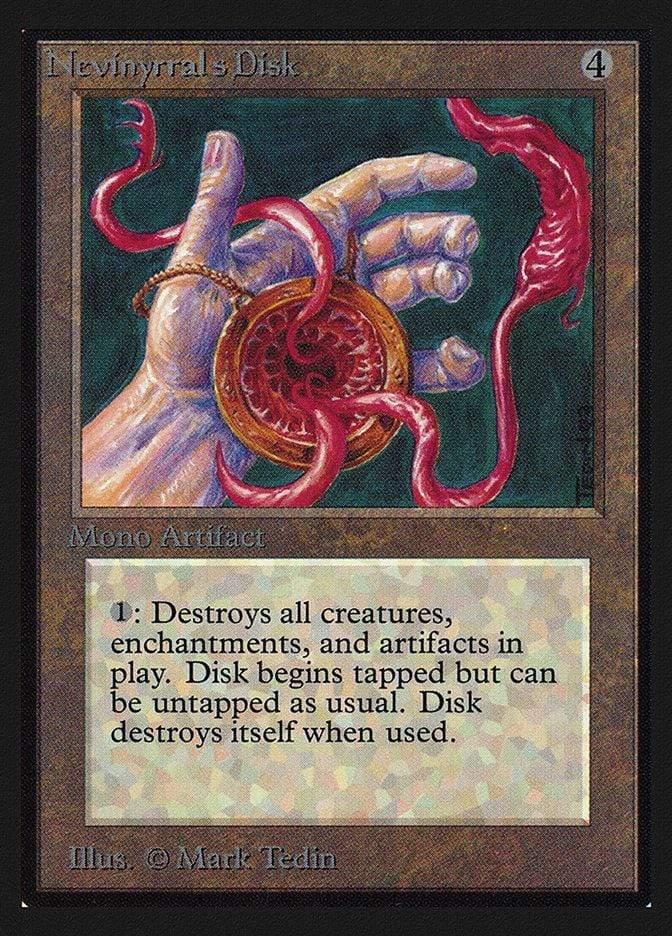 Magic: The Gathering MTG Single Nevinyrral's Disk [International Collectors’ Edition]