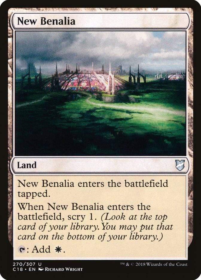 Magic: The Gathering MTG Single New Benalia [Commander 2018]