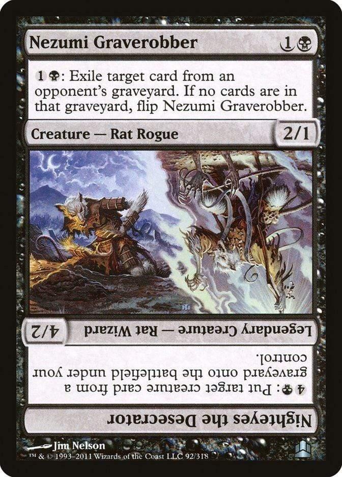 Magic: The Gathering MTG Single Nezumi Graverobber // Nighteyes the Desecrator [Commander 2011]