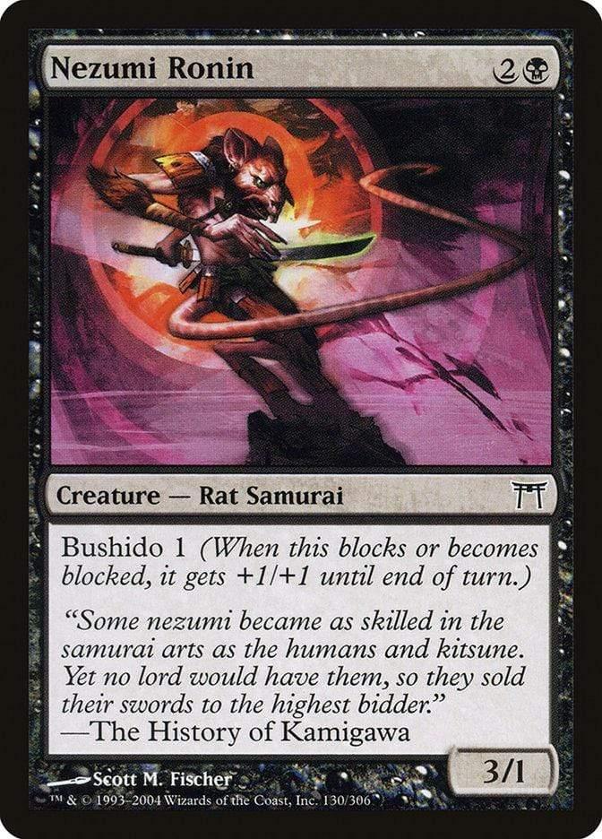 Magic: The Gathering MTG Single Nezumi Ronin [Champions of Kamigawa]