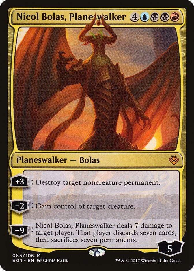 Magic: The Gathering MTG Single Nicol Bolas, Planeswalker [Archenemy: Nicol Bolas]