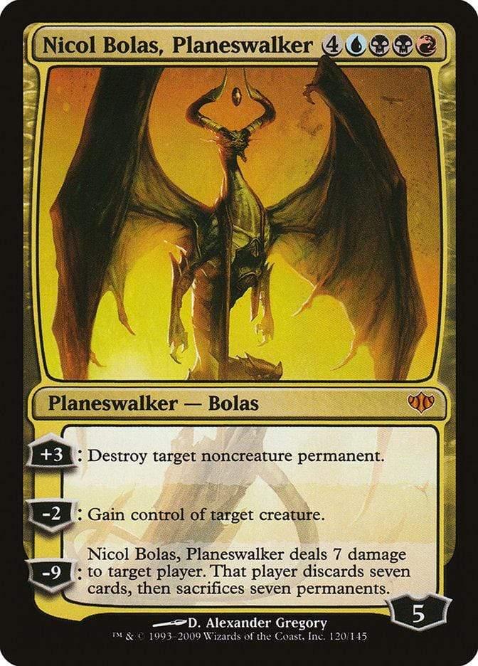 Magic: The Gathering MTG Single Nicol Bolas, Planeswalker [Conflux]