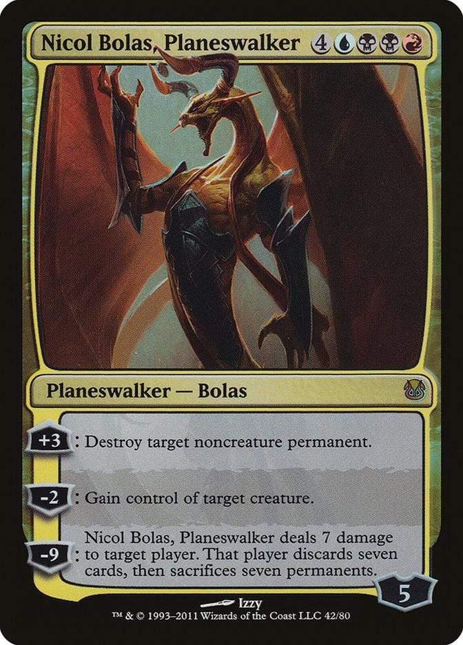 Magic: The Gathering MTG Single Nicol Bolas, Planeswalker [Duel Decks: Ajani vs. Nicol Bolas]