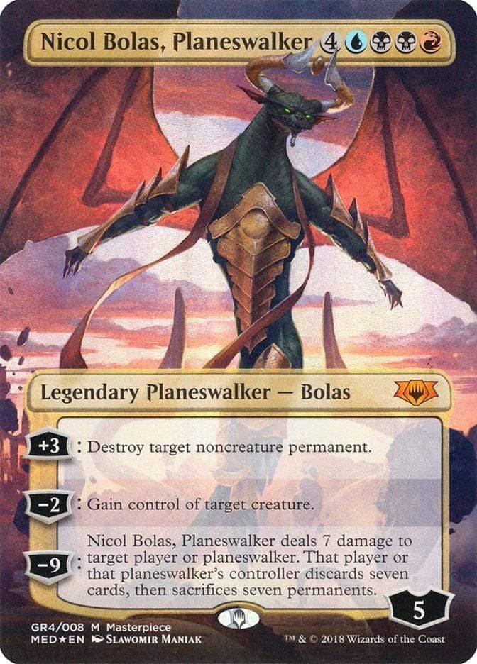 Magic: The Gathering MTG Single Nicol Bolas, Planeswalker [Mythic Edition]