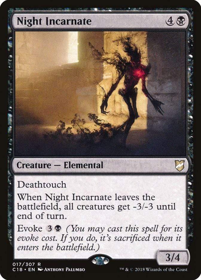 Magic: The Gathering MTG Single Night Incarnate [Commander 2018]