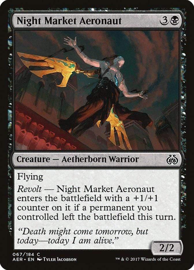 Magic: The Gathering MTG Single Night Market Aeronaut [Aether Revolt]