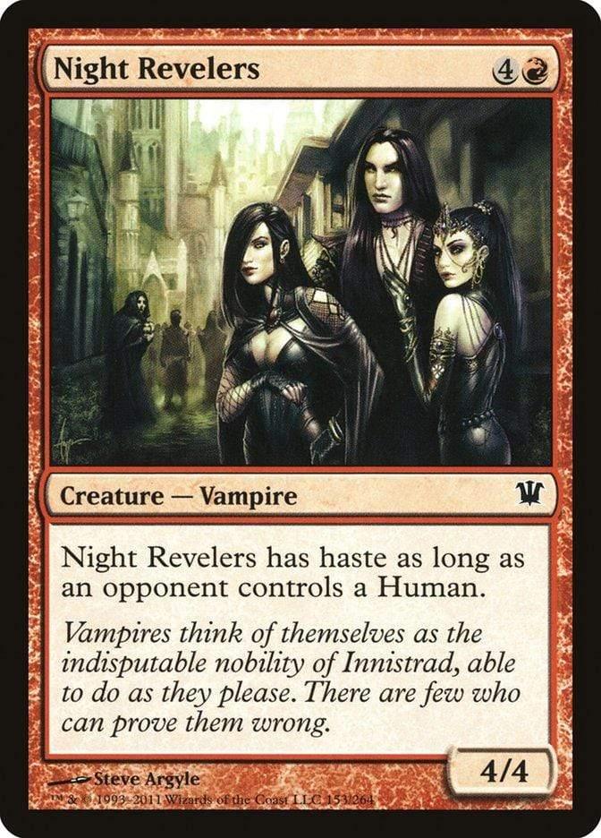 Magic: The Gathering MTG Single Night Revelers [Innistrad]