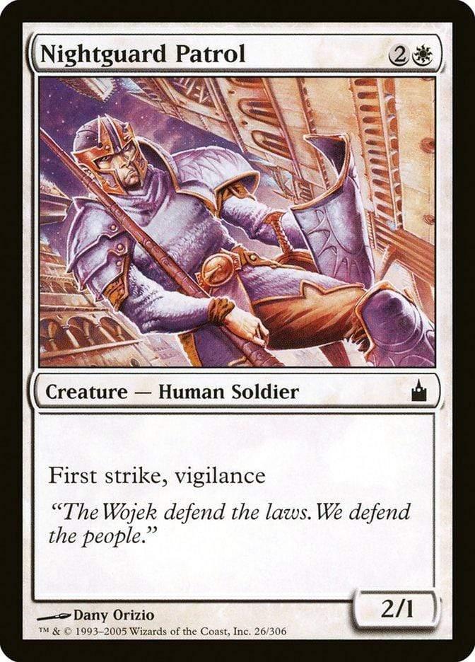 Magic: The Gathering MTG Single Nightguard Patrol [Ravnica: City of Guilds]