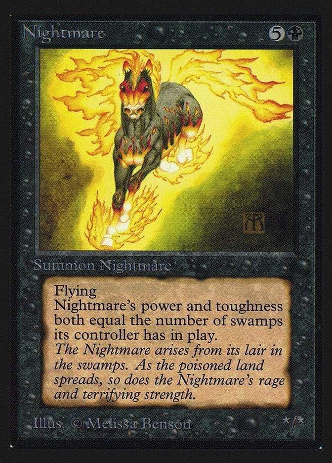 Magic: The Gathering MTG Single Nightmare [International Collectors’ Edition]