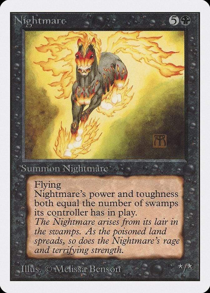 Magic: The Gathering MTG Single Nightmare [Unlimited Edition]