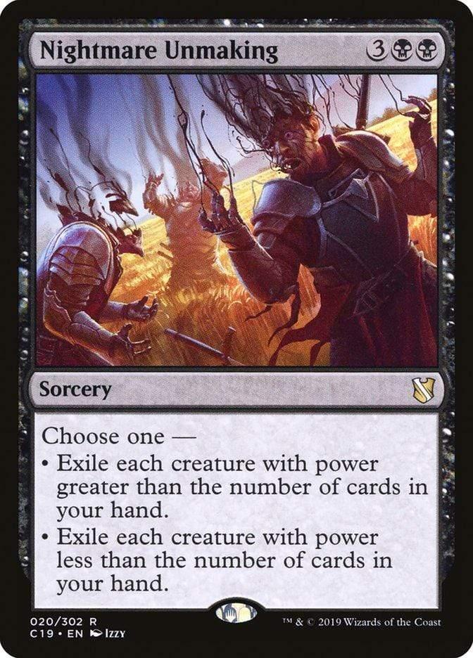 Magic: The Gathering MTG Single Nightmare Unmaking [Commander 2019]