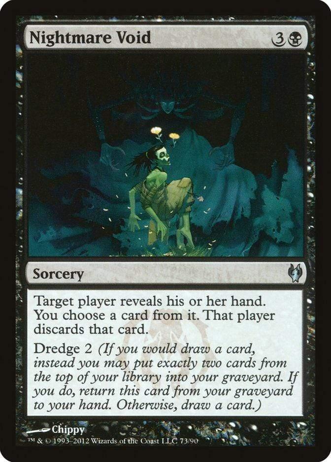 Magic: The Gathering MTG Single Nightmare Void [Duel Decks: Izzet vs. Golgari]