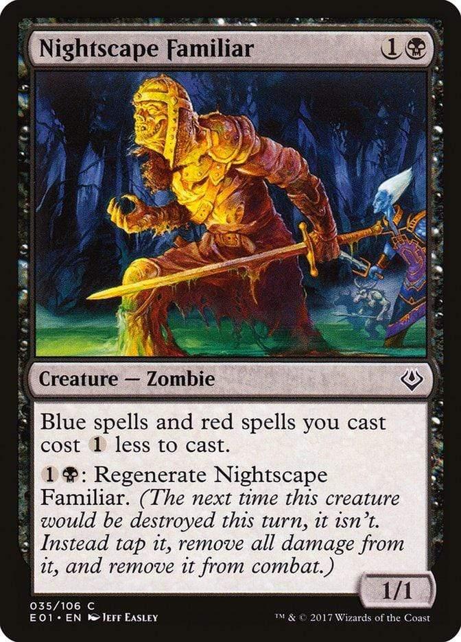 Magic: The Gathering MTG Single Nightscape Familiar [Archenemy: Nicol Bolas]