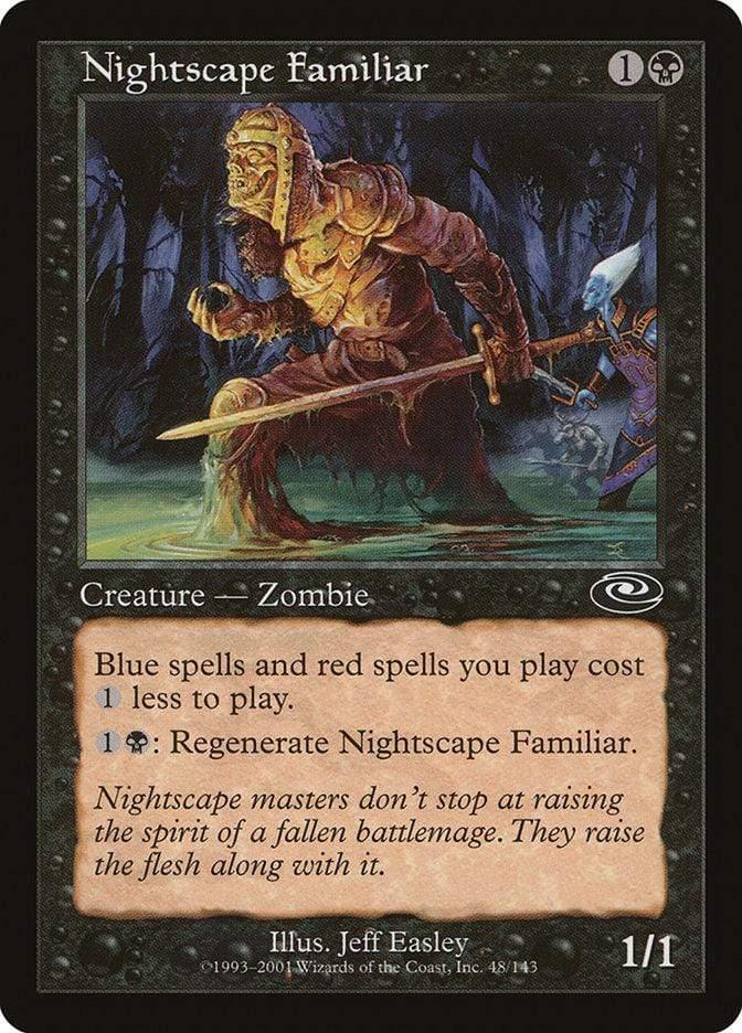 Magic: The Gathering MTG Single Nightscape Familiar [Planeshift]