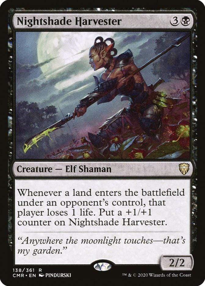 Magic: The Gathering MTG Single Nightshade Harvester [Commander Legends]