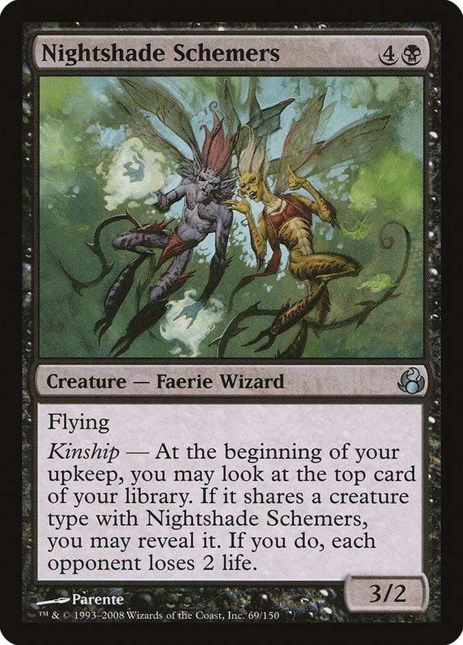 Magic: The Gathering MTG Single Nightshade Schemers [Morningtide]