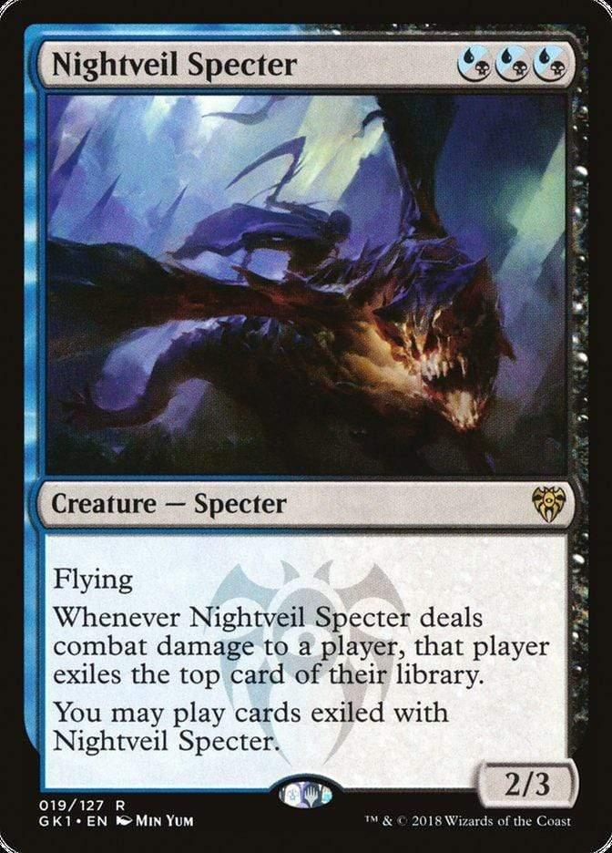 Magic: The Gathering MTG Single Nightveil Specter [Guilds of Ravnica Guild Kit]