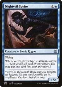 Magic: The Gathering MTG Single Nightveil Sprite [Zendikar Rising Commander]