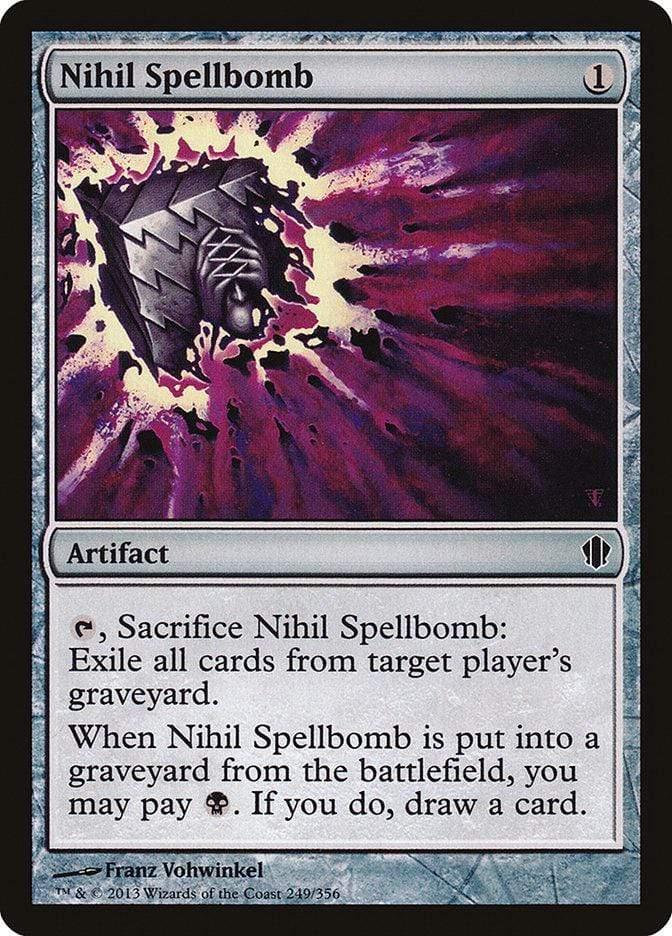 Magic: The Gathering MTG Single Nihil Spellbomb [Commander 2013]