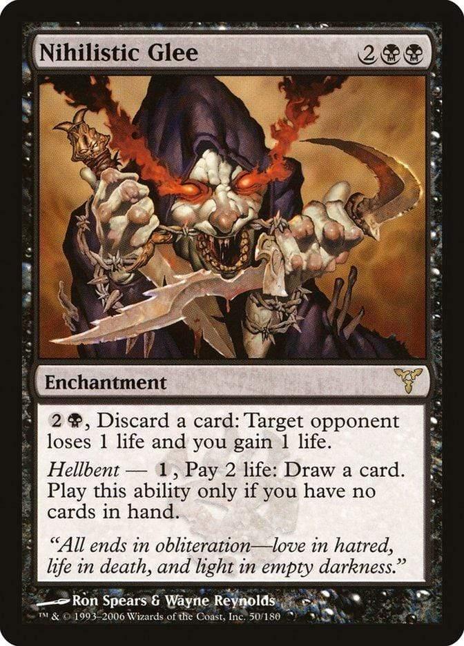 Magic: The Gathering MTG Single Nihilistic Glee [Dissension]