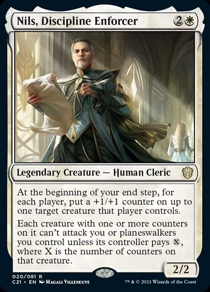 Magic: The Gathering MTG Single Nils, Discipline Enforcer [Commander 2021]