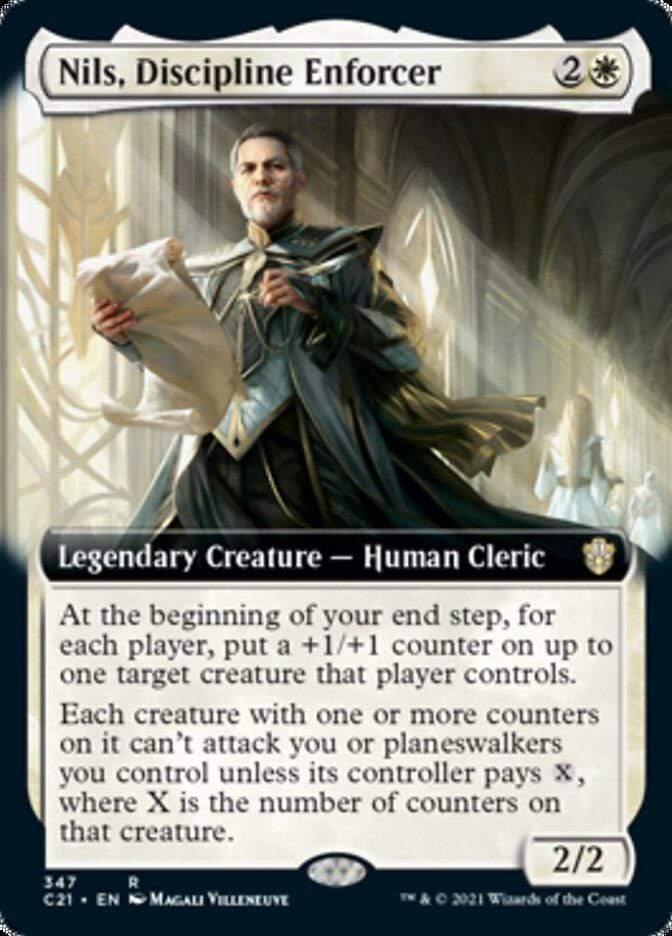 Magic: The Gathering MTG Single Nils, Discipline Enforcer (Extended) [Commander 2021]