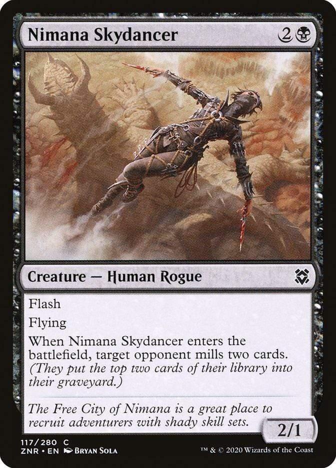 Magic: The Gathering MTG Single Nimana Skydancer [Zendikar Rising]