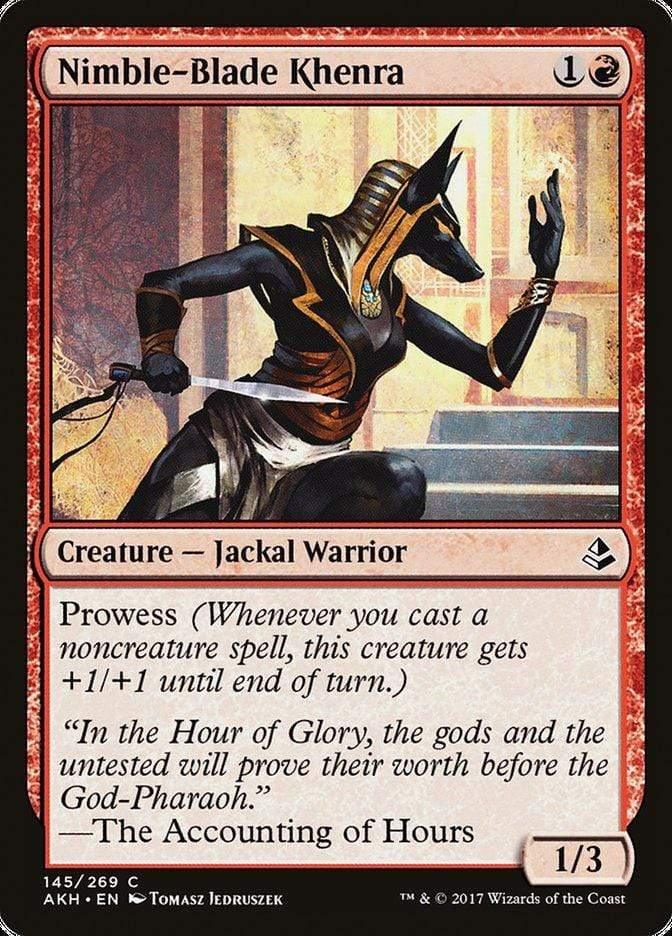 Magic: The Gathering MTG Single Nimble-Blade Khenra [Amonkhet]