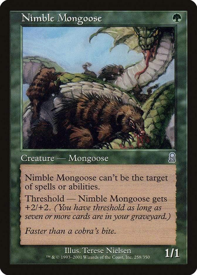 Magic: The Gathering MTG Single Nimble Mongoose [Odyssey]