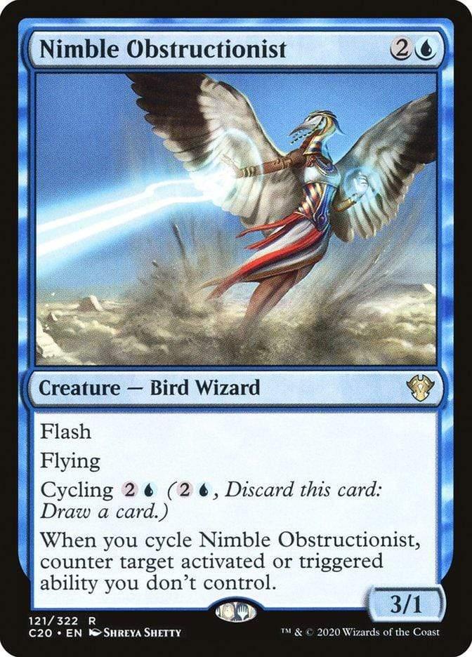Magic: The Gathering MTG Single Nimble Obstructionist [Commander 2020]