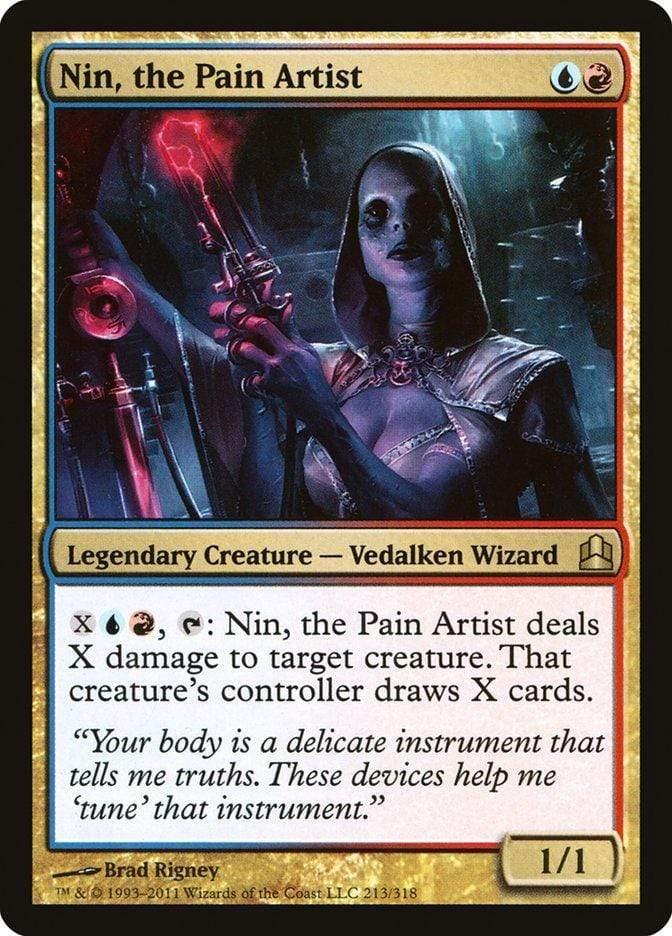 Magic: The Gathering MTG Single Nin, the Pain Artist [Commander 2011]